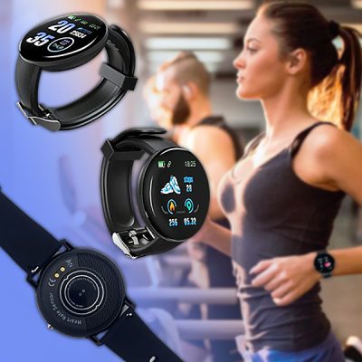 Pametna fitnes ura - srčni utrip, krvni tlak, SpO2, 2-dnevna baterija | WATCHLITE